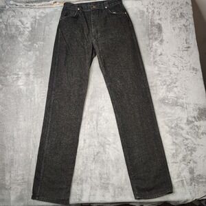 Vintage Wrangler Jeans Mens 32x36 Fits 28x36‎ Black Acid Cowboy USA Made 946BLKS